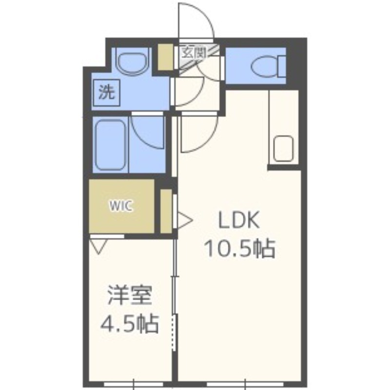 NORTH SQUARE GARDEN 西28丁目駅前の間取り写真
