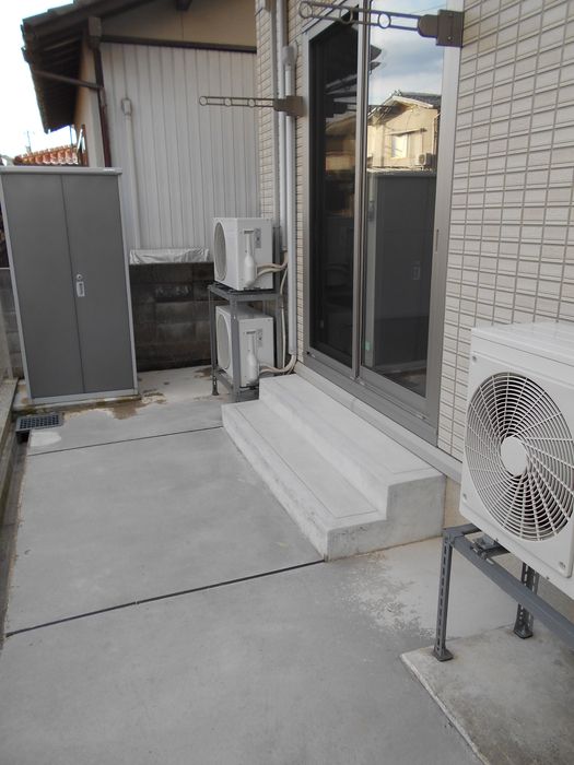 庭　お広い専用庭付き！