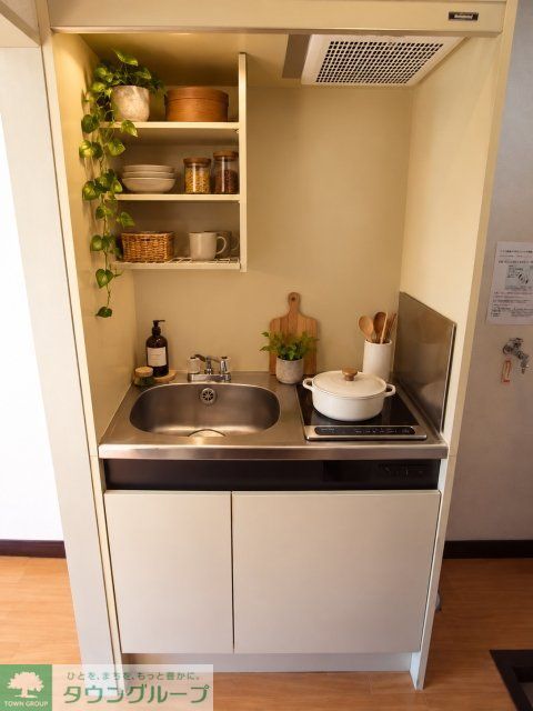 キッチン　※家具小物含めイメージ図