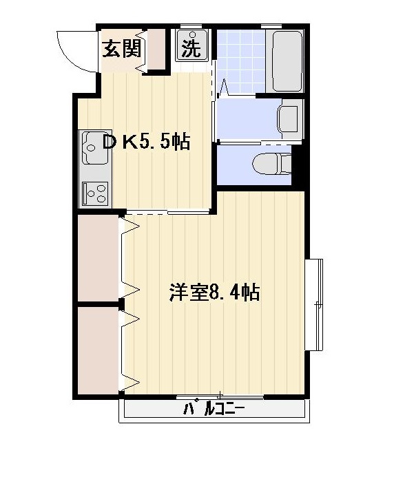 ウイスタリア市川南の間取り写真
