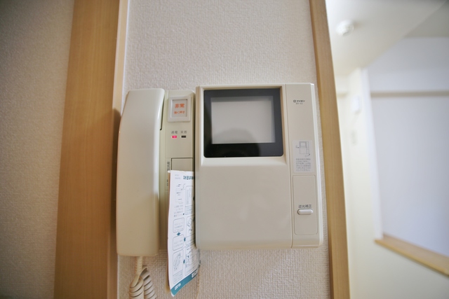 セキュリティ　カメラ付きインターホンです