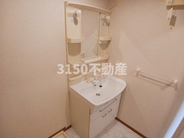 洗面設備　洗面所です