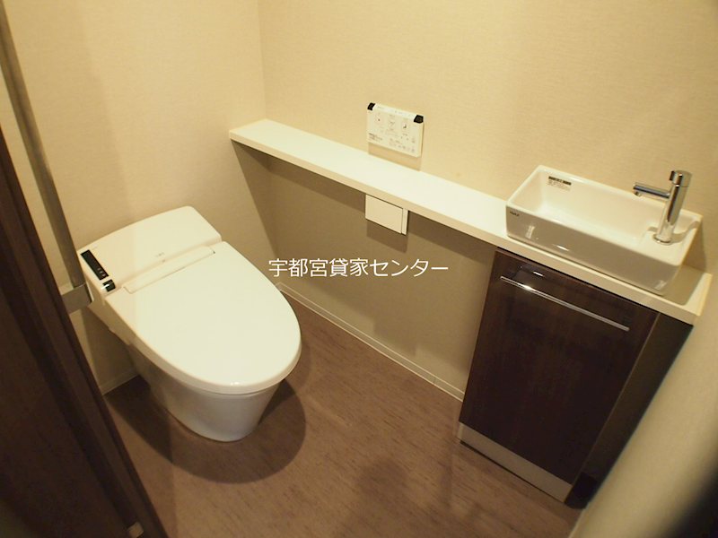 宇都宮ピークスのトイレ写真