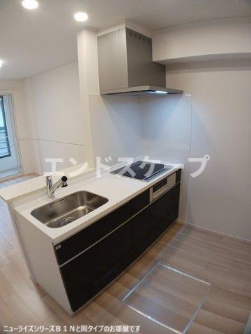 ＪＲ上越線 群馬総社駅 徒歩58分 2階建 新築のキッチン写真