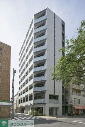 建物外観　新築工事中