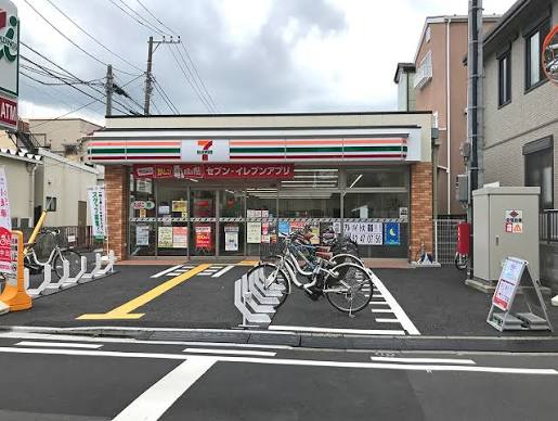 コンビニ　セブン‐イレブン墨田東向島４丁目北店（コンビニ）まで54m