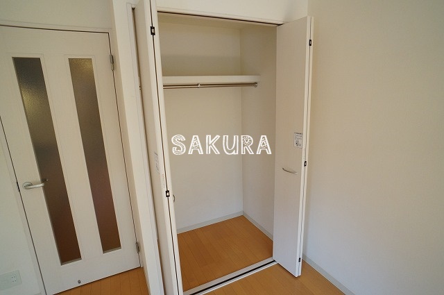 収納　お荷物の多い方でも安心のクローゼット付き♪