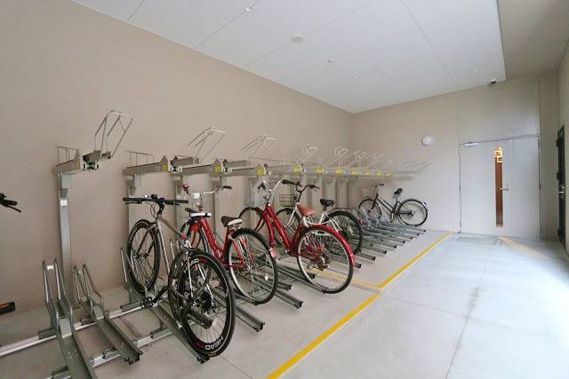 その他共有部分　室内自転車置き場で雨に濡れません