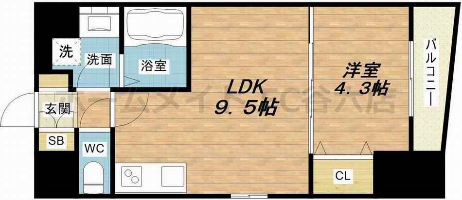シェリロ神山の間取り写真