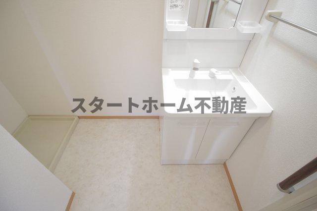 洗面設備　洗面所です