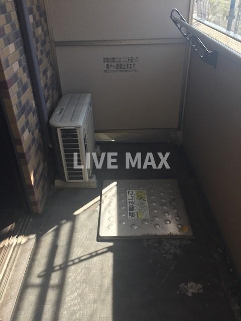 バルコニー　※別部屋のお写真となります。