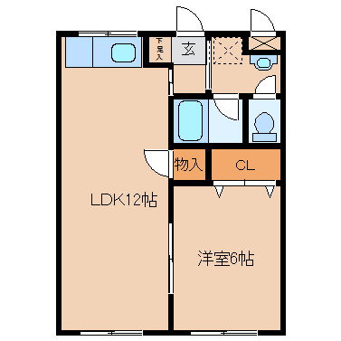 尾池マンションの間取り