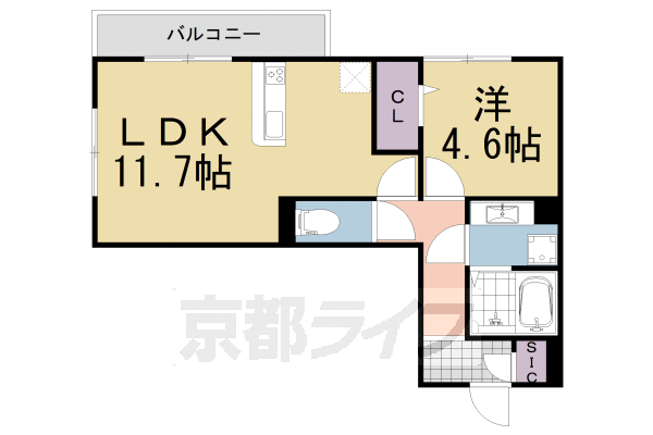 ハーミットクラブの間取り