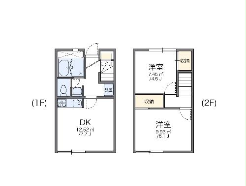 レオパレスレグルスの間取り