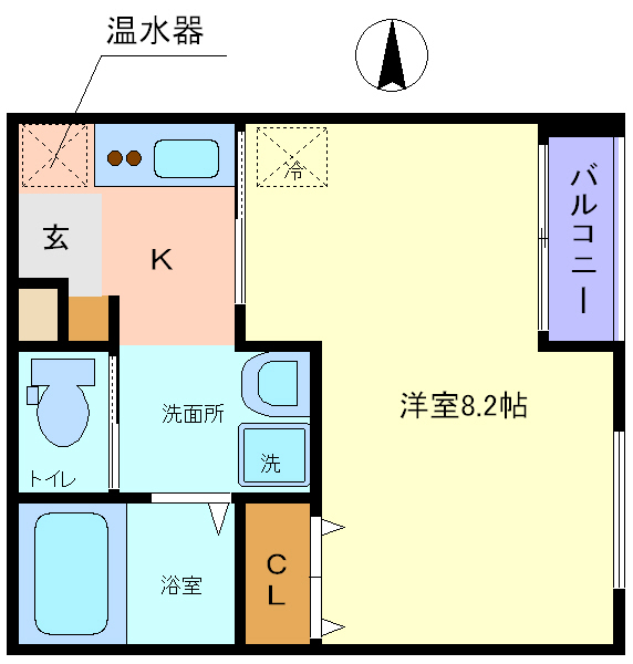 グラン・ドミール仙台駅東の間取り