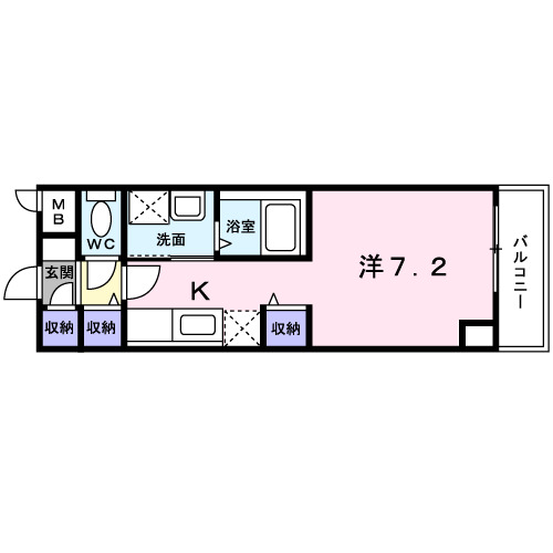 パークサイド砂山の間取り