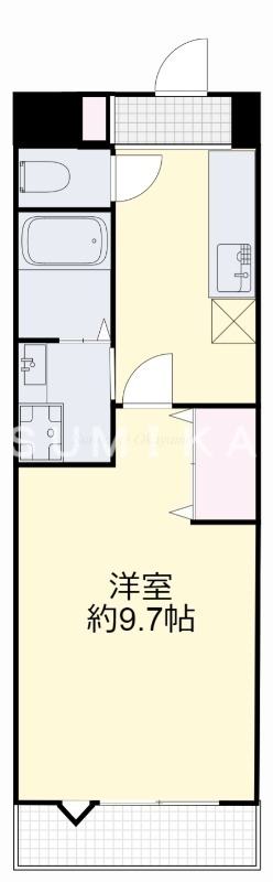 【ＥＸＸＡ　Ｍｏｄｅｒｎ　Ｆｌａｔｓの間取り】