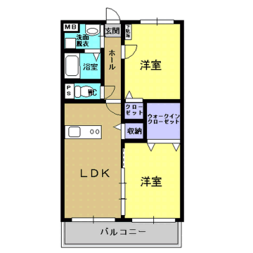 ドマーニの間取り