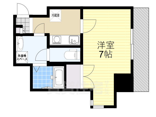 リアライズ天下茶屋の間取り