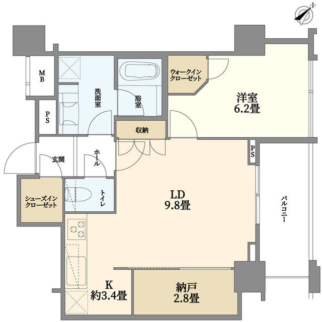 ＭＦＰＲ目黒タワーの間取り