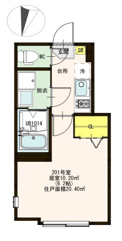 【エスペランサ立石の間取り】