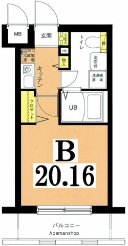 グリフィン横浜・海岸通の間取り