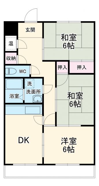 ハイツ北山_間取り_0