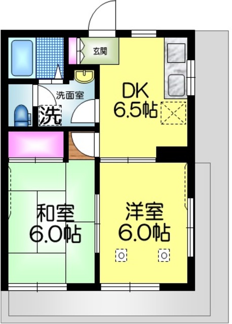 アルファメゾン21の間取り