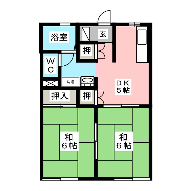 ドミールワカマツの間取り