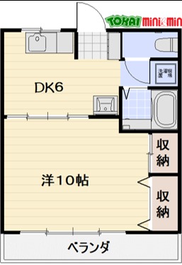 ヴィラージュ豆狸IIの間取り