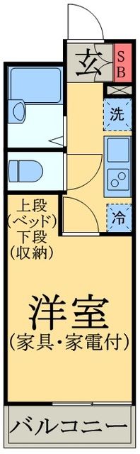 佐倉市鏑木町のマンションの間取り