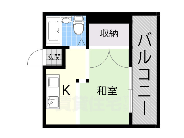 プレアール針中野の間取り