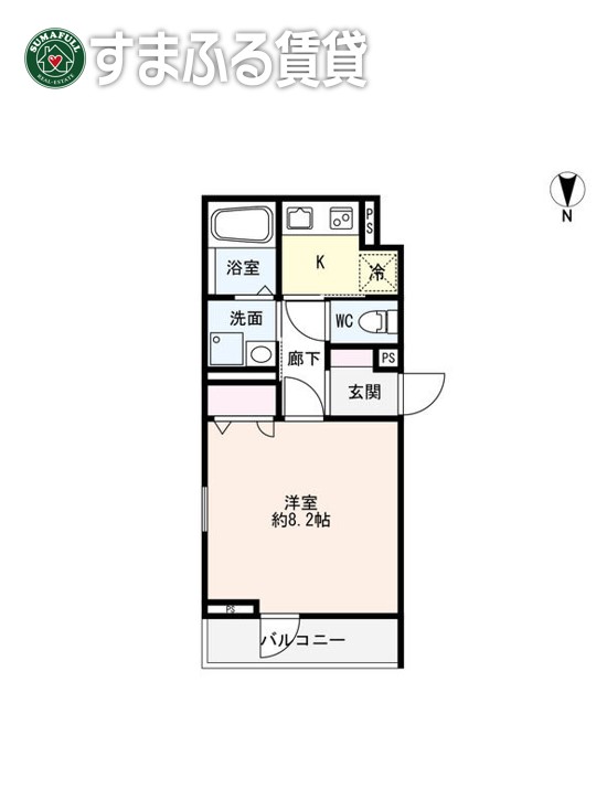 シャルムS岡崎の間取り