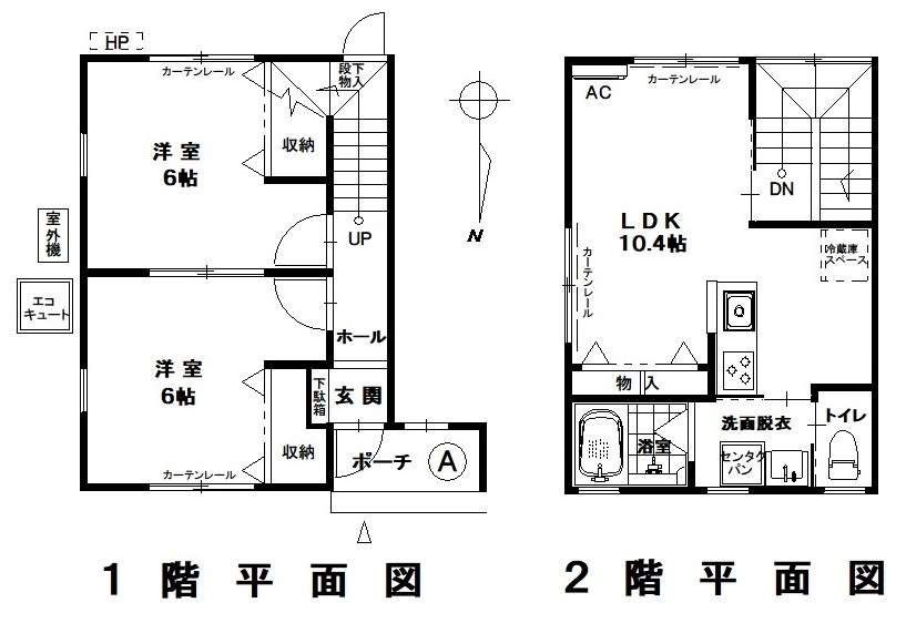 アイリンハイツの間取り