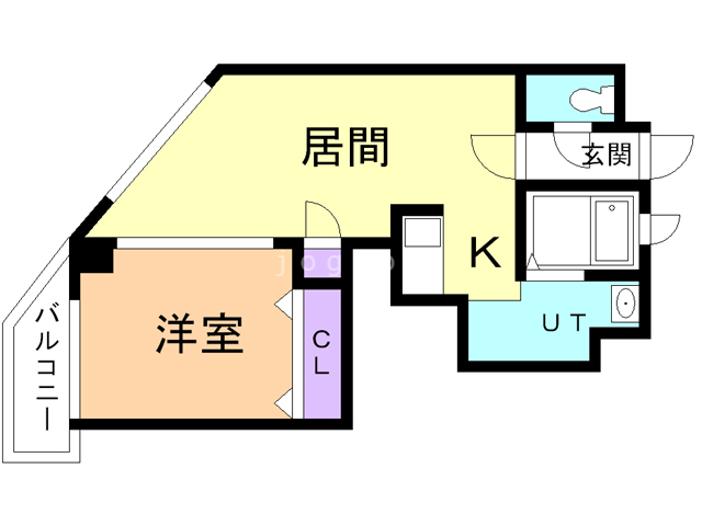 パークヒルズ円山の間取り