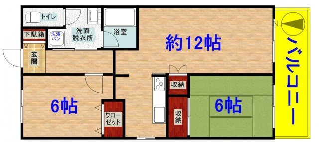 カーサヴェルデの間取り