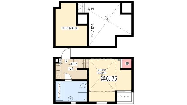 ラール深川の間取り