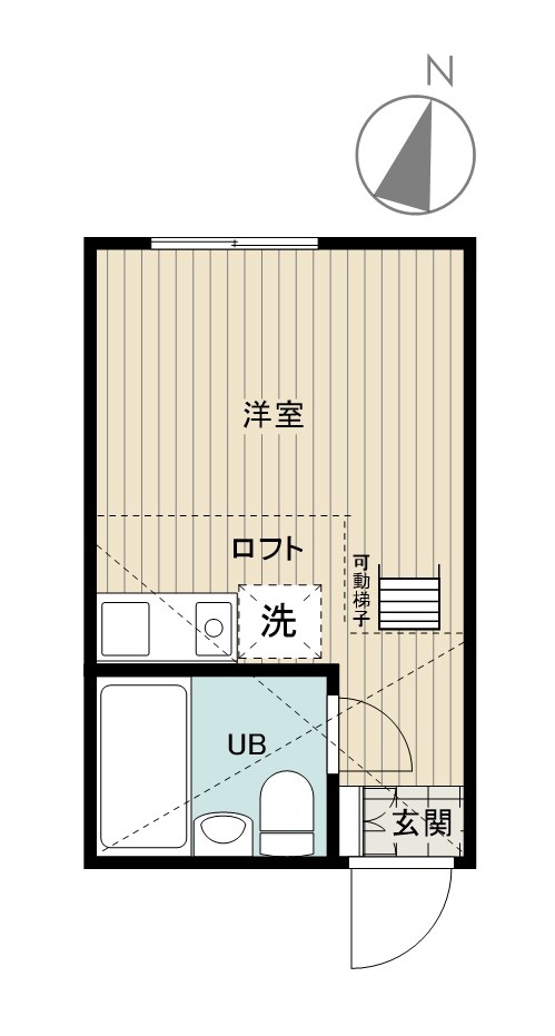 【パームデールの間取り】