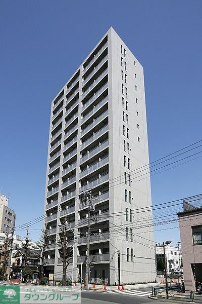 【レジディア文京本駒込の建物外観】