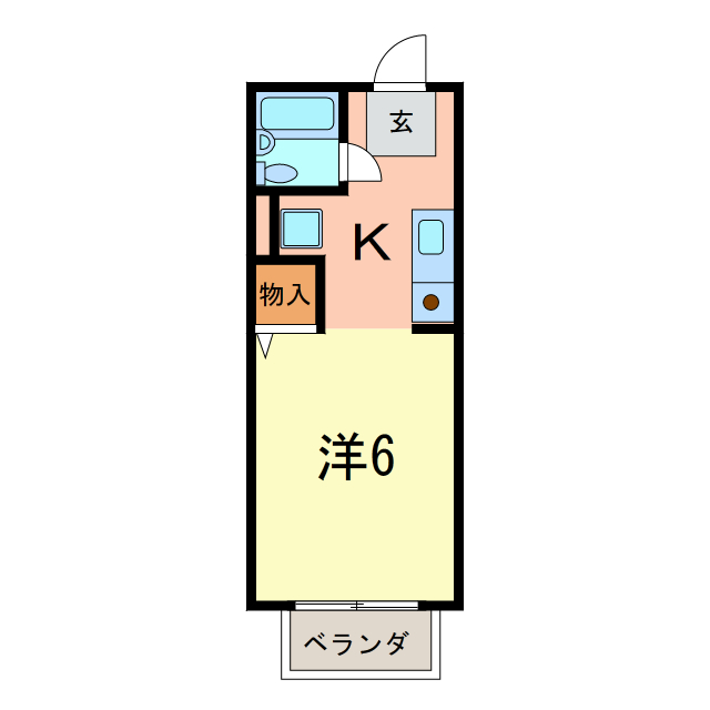 ホワイトハイツの間取り