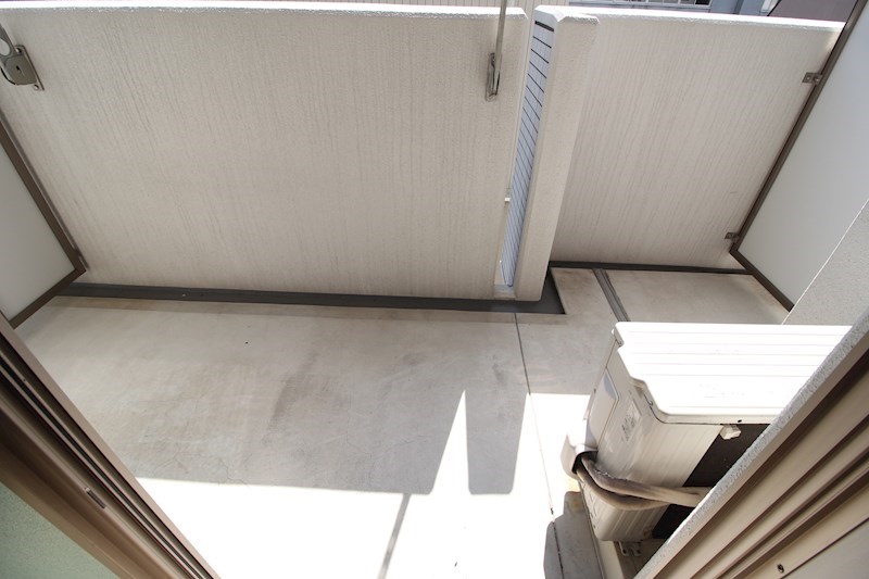 バルコニー　南向きバルコニーです