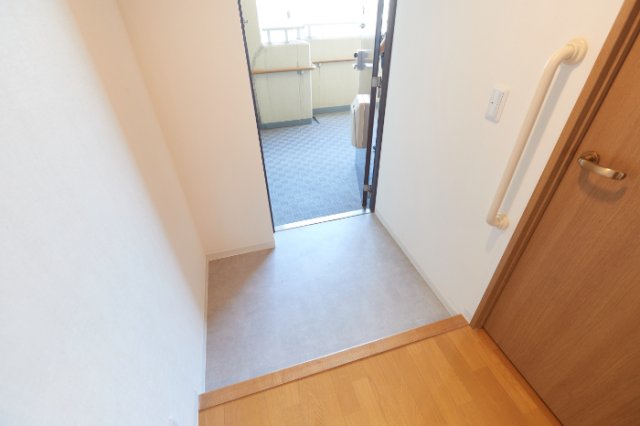 玄関　※写真は反転タイプの間取りのものです