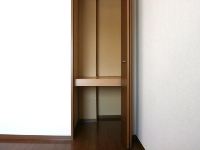 収納　たっぷりとした収納スペースです
