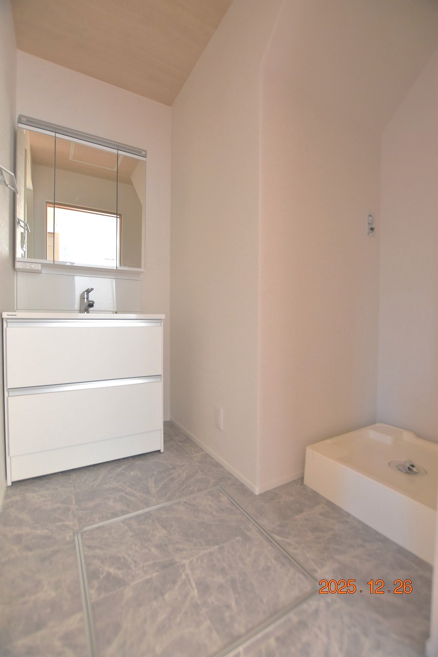 洗面設備　新築メーカー戸建☆P3台付★オール電化★ユメウル不動産