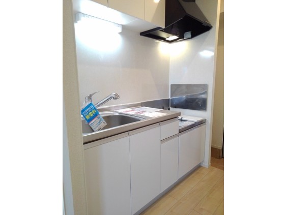 キッチン　収納豊富なキッチン