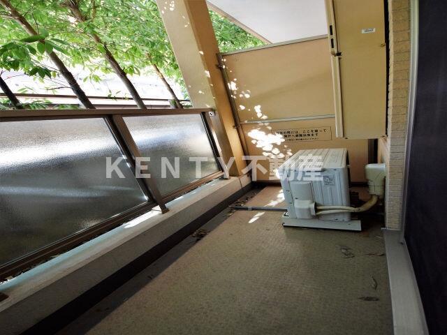 バルコニー　広々としたバルコニーです