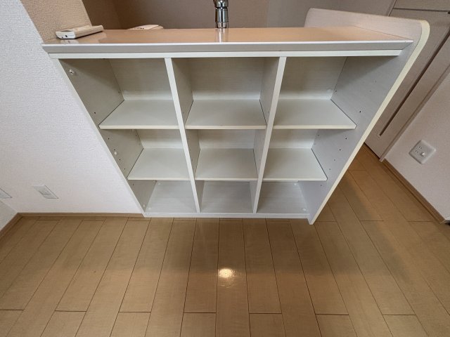 収納　大きなスペースがあり、収納には困りません