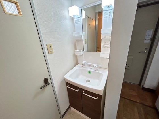 洗面設備　※別号室の写真です