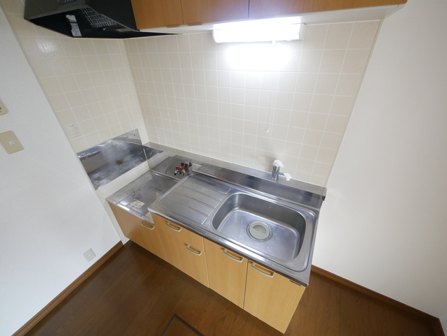 キッチン　★２口コンロ設置可能なキッチンです★
