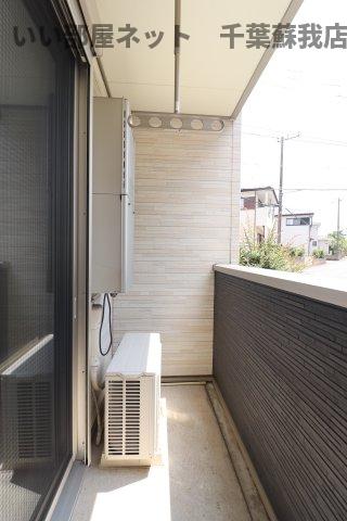 バルコニー　広々としたバルコニーです